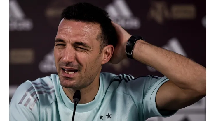 Scaloni habló de 'la Scaloneta'.