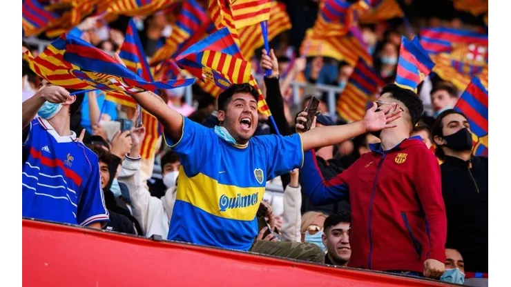 Boca le contestó al Barcelona.