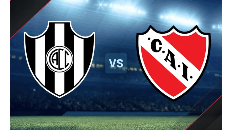Central Córdoba vs Independiente por la Liga Profesional.