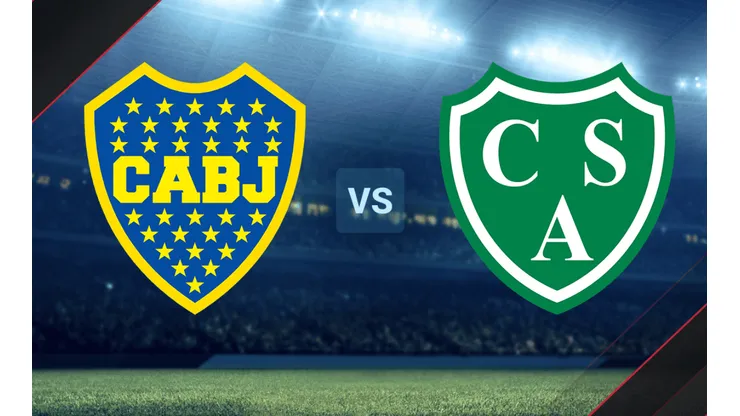 Boca vs. Sarmiento por la Liga Profesional.