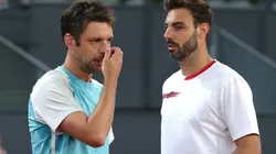 Horacio Zeballos y Marcel Granollers se enfrentarán con Mate Pavic y Nikola Mektic por el ATP Finals. (Foto: Getty Images).
