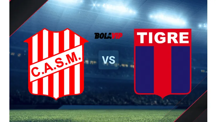 San Martín de Tucumán vs. Tigre por la Primera Nacional.