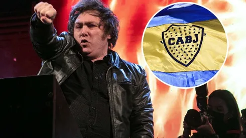Javier Milei y una curiosa comparación en redes con Boca (Fotos: Getty Images)