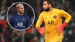 Gianluigi Donnarumma sobre Keylor Navas (Foto: Getty Images)