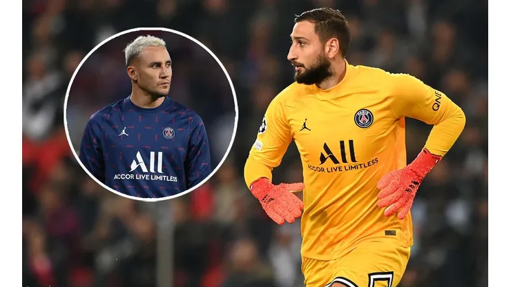 Gianluigi Donnarumma sobre Keylor Navas (Foto: Getty Images)