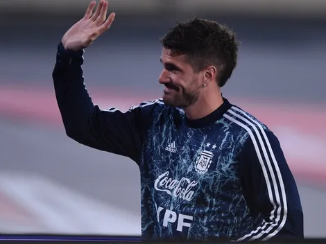 El posteo más tierno de De Paul en plena concentración con la Selección: "Te amo"