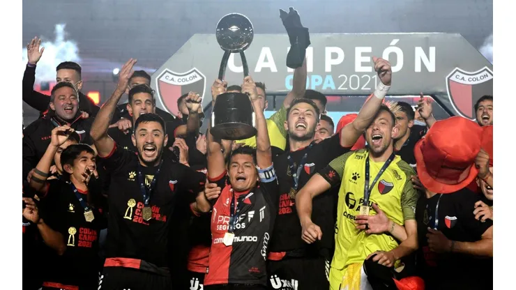 Colón de Santa Fe, campeón de la Copa de la Liga 2021 (Foto: Getty Images)
