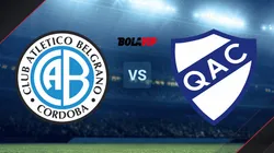 Belgrano vs. Quilmes por la Primera Nacional.