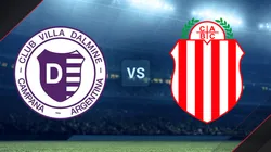 Villa Dálmine vs. Barracas por la Primera Nacional.