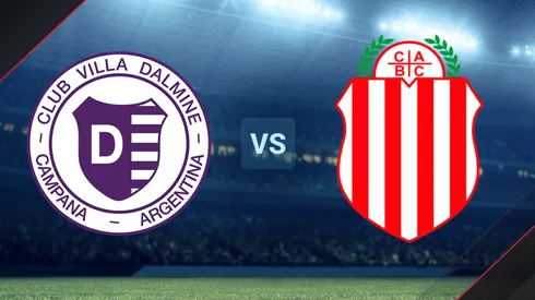 Villa Dálmine vs. Barracas por la Primera Nacional.