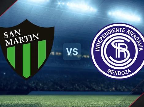 EN VIVO: San Martín (SJ) vs. Independiente (RM) por la Primera Nacional