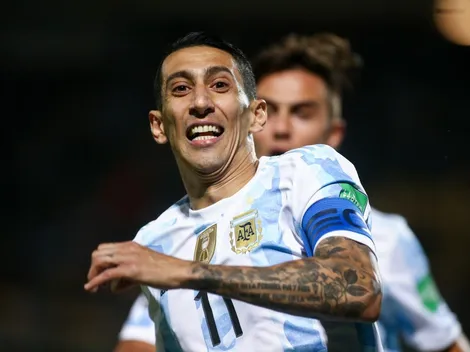 Recuerdos del Maracaná: la impresionante foto de Di María en el partido ante Uruguay