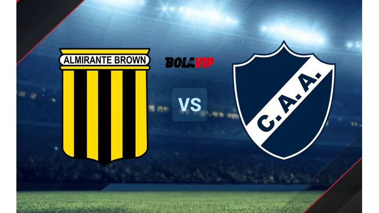 Almirante Brown vs. Alvarado por la Primera Nacional.