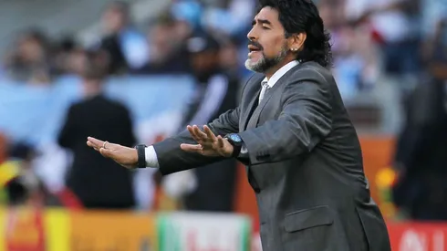 En Mar del Plata hay una persona idéntica a Maradona.