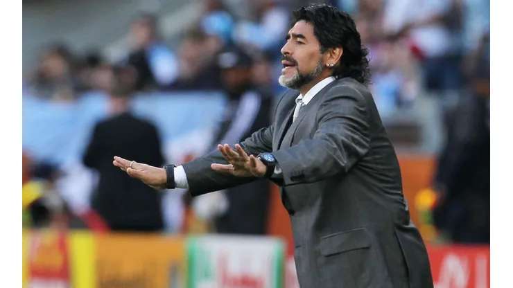 En Mar del Plata hay una persona idéntica a Maradona.