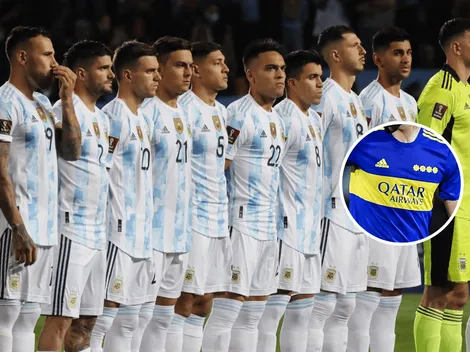Un jugador de Boca fue tendencia durante el partido de Argentina: ¿Por qué?