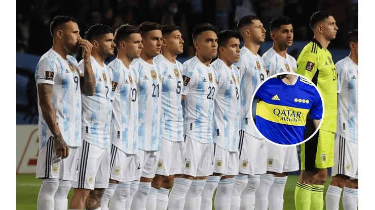 Un jugador de Boca fue tendencia durante el partido de Argentina: ¿Por qué?