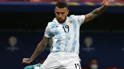 Otamendi completó un buen partido ante Uruguay.