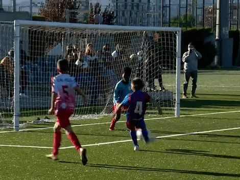 Furor por el "nuevo Messi" del Barcelona: tiene 7 años, es hincha de Boca e hizo un gol de antología