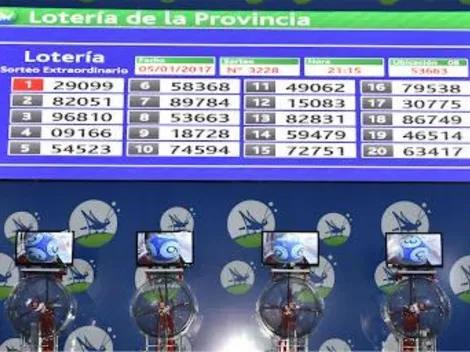 Resultados de la Quiniela: sorteo y números ganadores Lotería Nacional y Provincial del sábado 13 de noviembre