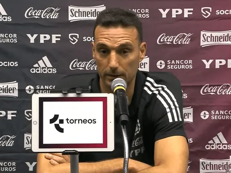 ¿Llegará contra Brasil? Scaloni explicó por qué Messi fue al banco de suplentes