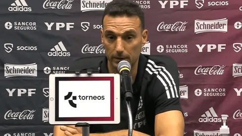 Scaloni explicó la ausencia de Messi ante Uruguay.