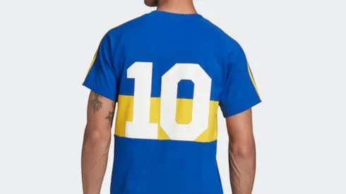 Camiseta clásica de Boca 1981 (Foto: Adidas)