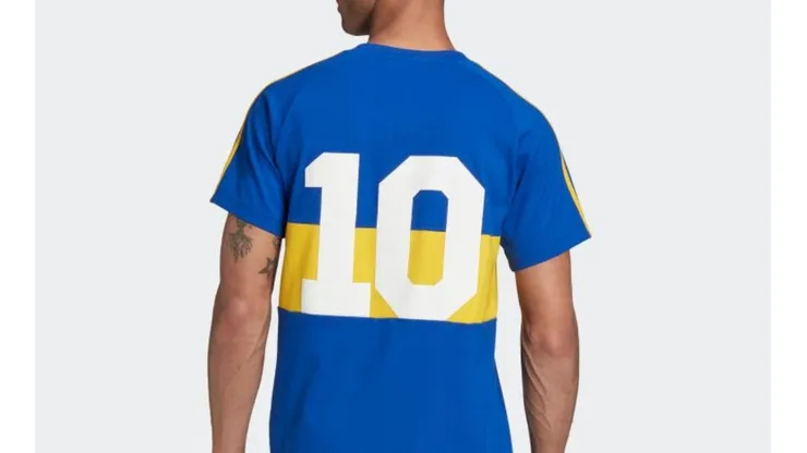 Camiseta clásica de Boca 1981 (Foto: Adidas)