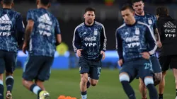 Messi sería titular ante Uruguay.
