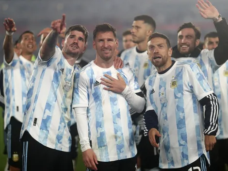 No se separan nunca: la foto que publicó Messi con De Paul y el Papu Gómez