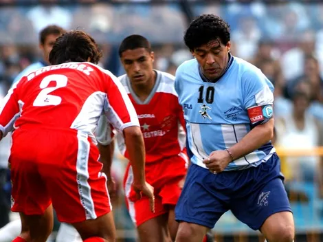 A 20 años de "La pelota no se mancha": cuando el fútbol homenajeó a Diego Armando Maradona