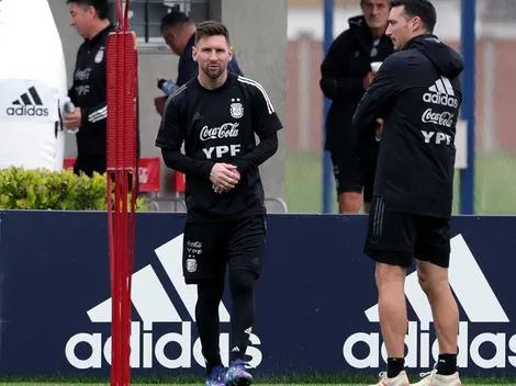 Scaloni mantuvo el misterio sobre Messi: "Esta tarde tomaremos la última decisión"