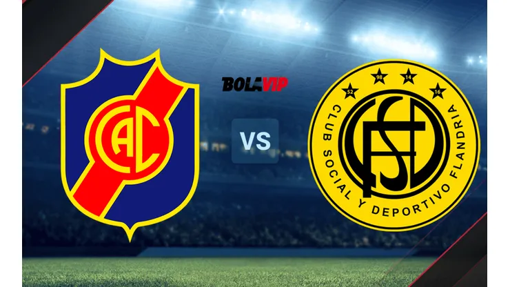 Colegiales vs. Flandria por la final de la Primera B Metropolitana.