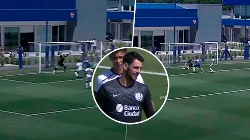 Boca humilló a un ex River en Reserva: 3 goles en 5 minutos