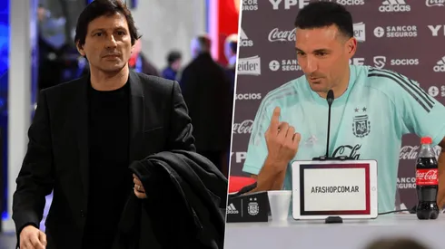 Scaloni le contestó a Leonardo.