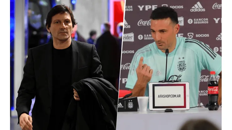 Scaloni le contestó a Leonardo.