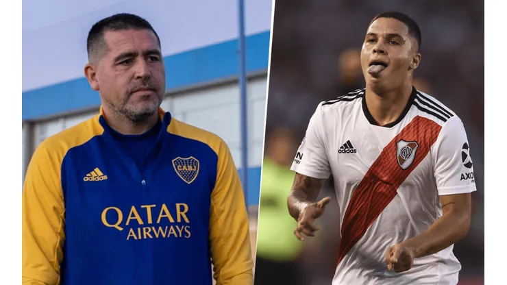 Quintero habló maravillas de Román.