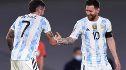 De Paul subió una nueva foto con Messi.