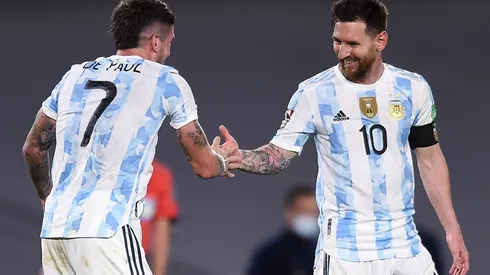 De Paul subió una nueva foto con Messi.