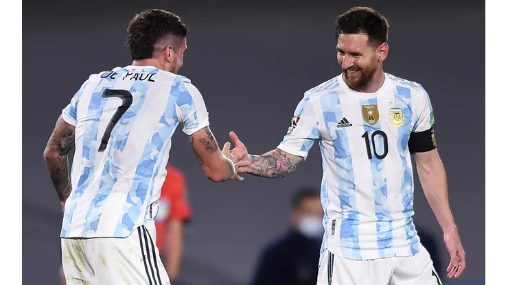 De Paul subió una nueva foto con Messi.