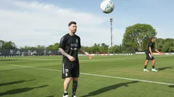 Lionel Messi podría ir de arranque ante Uruguay.