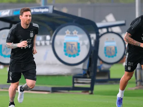 Una buena y una mala en el segundo entrenamiento de la Selección Argentina