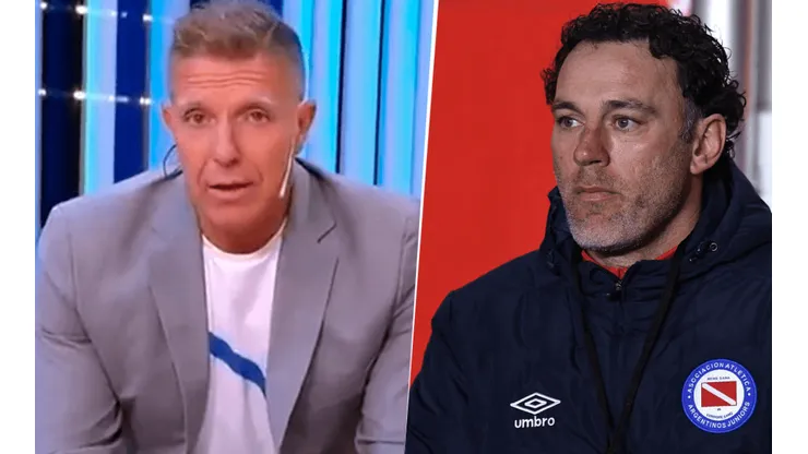Fantino durísimo contra Gabriel Milito: "No tenés condiciones para estar en el lugar que estás, estás sobrevalorado"