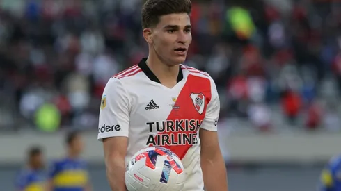 Julián Álvarez, figura de River en la Liga Profesional (Foto: Getty Images)
