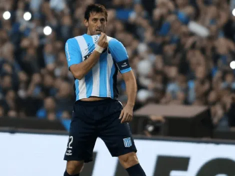 Diego Milito estuvo en el predio Tita: ¿Piensa en volver a Racing?