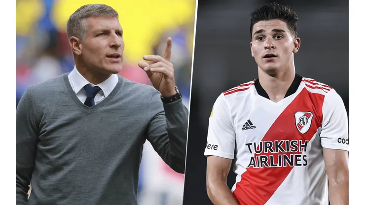Palermo y sus elogios para Julián Álvarez.