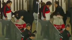 VIDEO | El emocionante gesto de Gallardo con Peña Biafore luego de su lesión