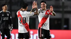 Enzo Pérez y Milton Casco, River Plate (Foto: Getty Images)