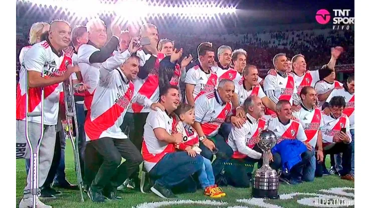 El emocionante homenaje de River a sus campeones de 1986