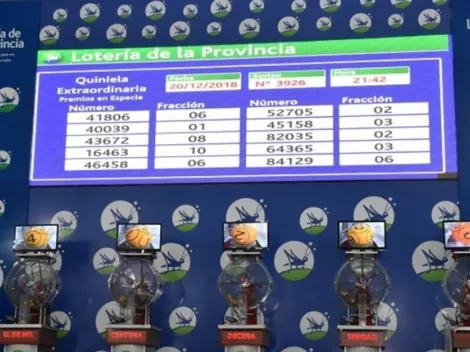 Resultados Quiniela: Sorteos y números ganadores del lunes 8 de noviembre en la Lotería Nacional y Provincial